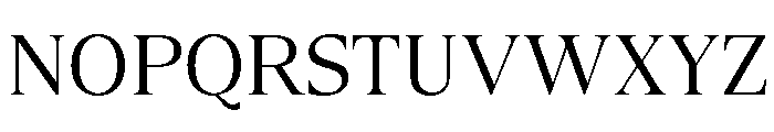 Canto Light Font UPPERCASE