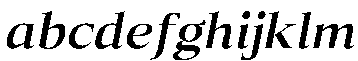 Canto Medium Italic FONT