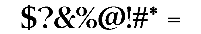 Canto Medium Font OTHER CHARS