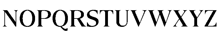 Canto Medium Font UPPERCASE