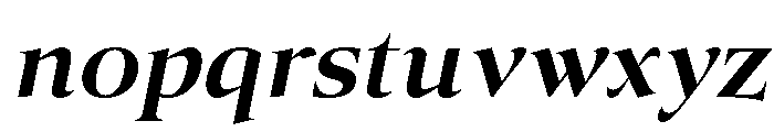 Canto Semi Bold Italic Font LOWERCASE