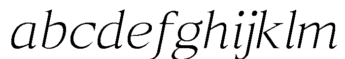 Canto Thin Italic FONT
