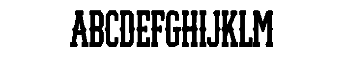 Canyon Block Font UPPERCASE