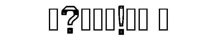 Canyon Regular Font OTHER CHARS