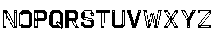 Canyon Regular Font UPPERCASE