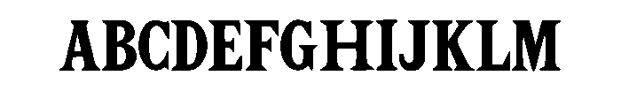 Canyon Ridge Regular Font UPPERCASE