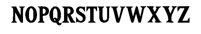 Canyon Ridge Regular Font UPPERCASE
