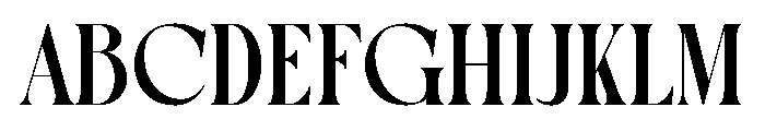 Caoges Font UPPERCASE