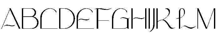 Cape Grande Font UPPERCASE