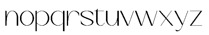 Cape Grande Font LOWERCASE