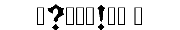 Capelin Regular Font OTHER CHARS