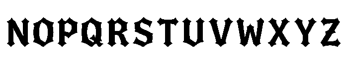 Capelin Regular Font UPPERCASE