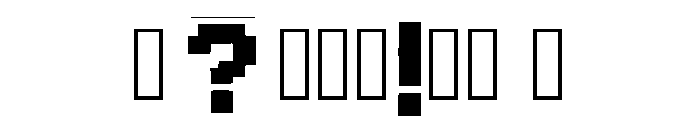 Capit Regular Font OTHER CHARS