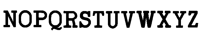 Capital Heritage Regular Font LOWERCASE