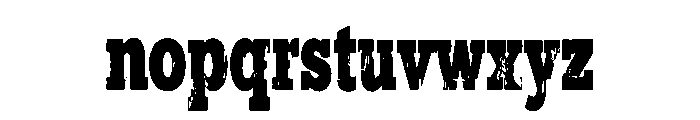 Capital Heritage Font LOWERCASE