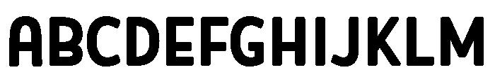 Caplove Font UPPERCASE
