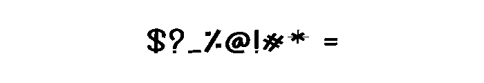 Cappybara Font OTHER CHARS