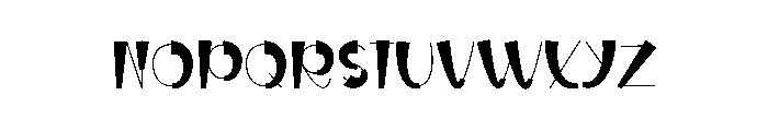 Cappybara Font LOWERCASE