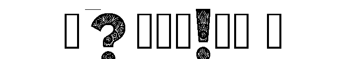 Capra Regular Font OTHER CHARS