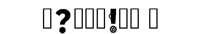 Capsi Regular Font OTHER CHARS