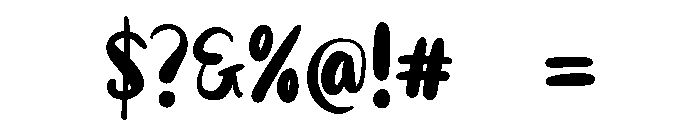 Capuchino Font OTHER CHARS