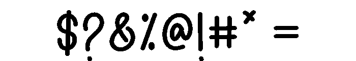 Capucino Font OTHER CHARS