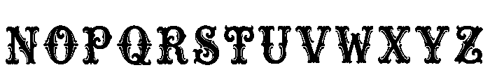 Caracas Regular Font LOWERCASE