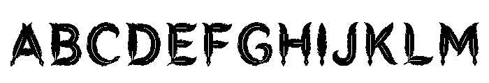 Carag Regular Font UPPERCASE