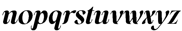 Caramel Butterfly Italic Font LOWERCASE