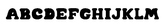 Caramel Soda Solid Font UPPERCASE