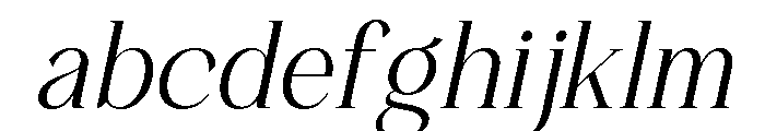 Caramile Italic FONT