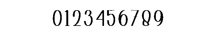 Card Newyear Font OTHER CHARS