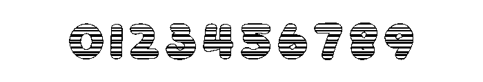 Card Rainbow Font OTHER CHARS