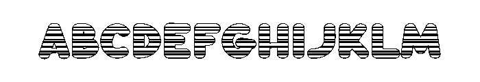 Card Rainbow FONT