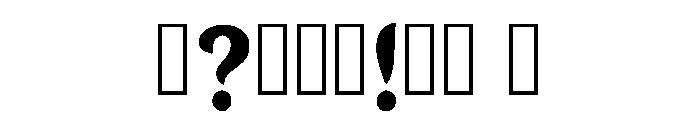 Carda Regular Font OTHER CHARS