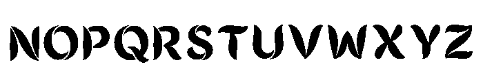 Carda Regular Font UPPERCASE