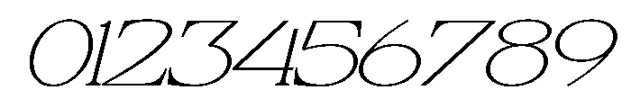Cardelo Italic Font OTHER CHARS