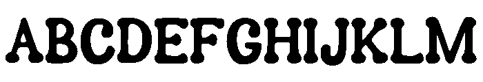 Cardo Font UPPERCASE