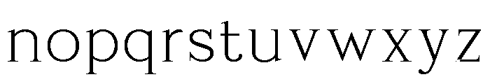 Carhane Regular Font LOWERCASE