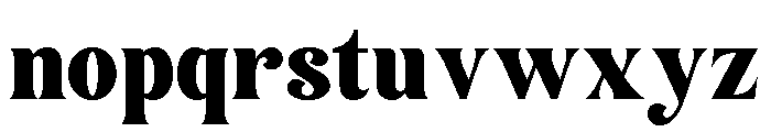 Caribel Regular Font LOWERCASE