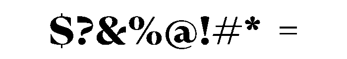 Carica Font OTHER CHARS