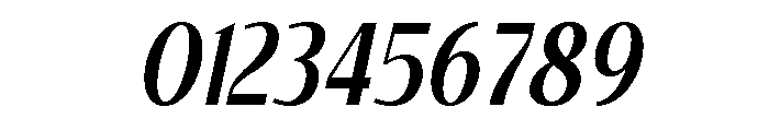 Cariles Italic Sans Font OTHER CHARS