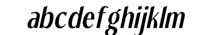 Cariles Italic Sans FONT