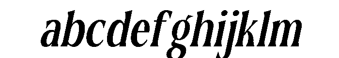 Cariles Italic Serif FONT