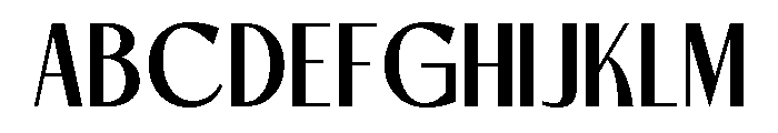 Cariles Sans Font UPPERCASE