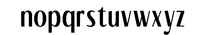 Cariles Sans Font LOWERCASE