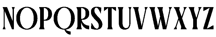 Cariles Serif Font UPPERCASE