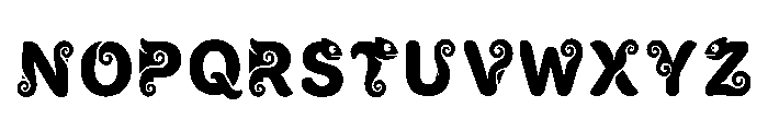 Caris Regular Font LOWERCASE