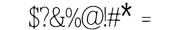 Carivelle Font OTHER CHARS
