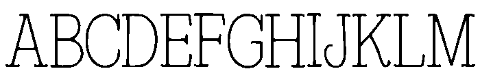 Carivelle Font UPPERCASE